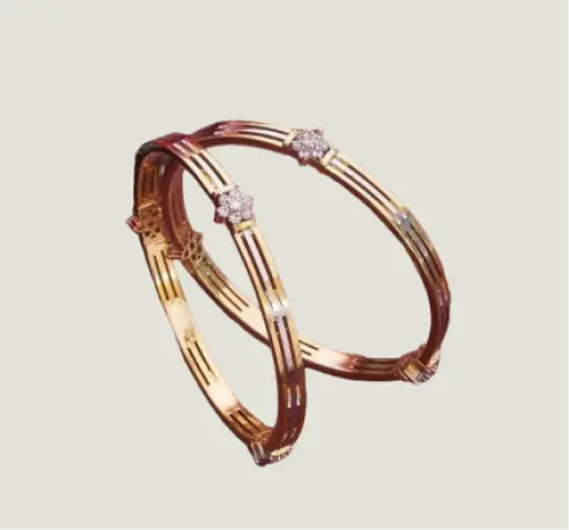 Dual Tone Bangles