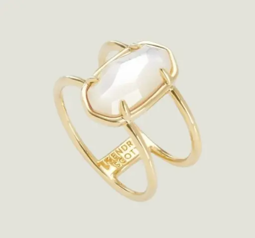 White Pearl Rings