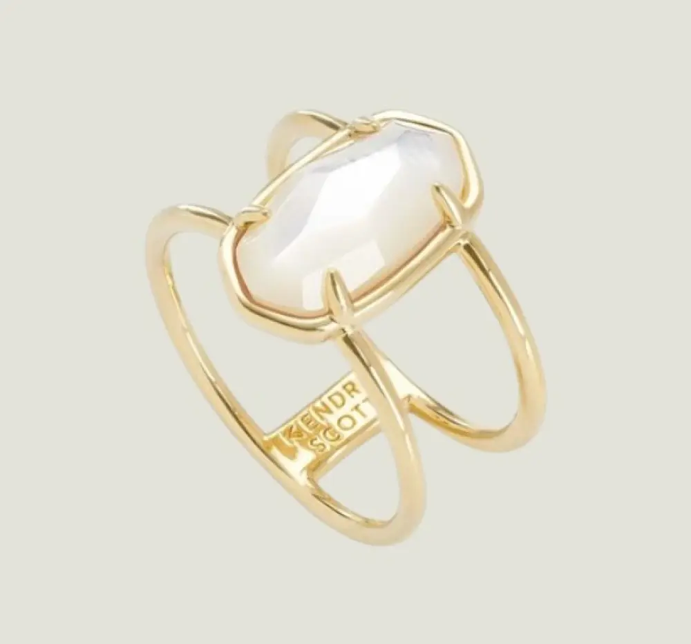 White Pearl Rings