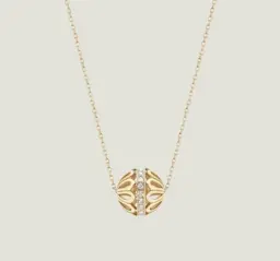 Flower Ball Pendant Chain