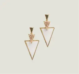 Triangled Ear Rings
